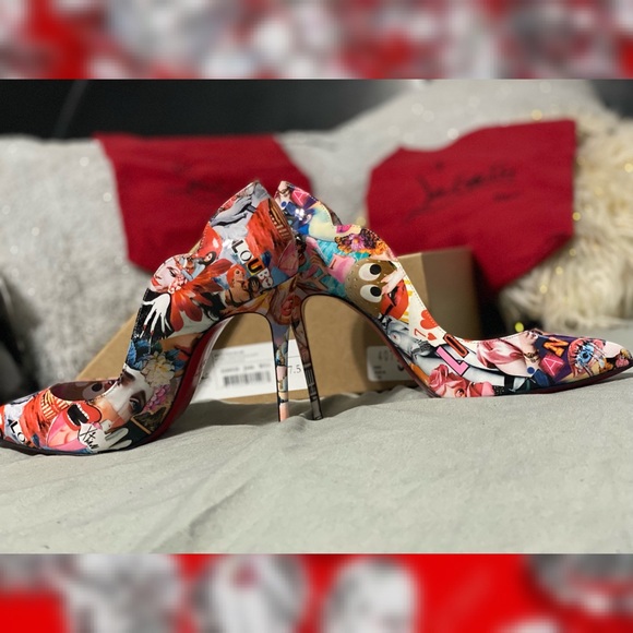 Christian Louboutin Hot Chick Pumps size 37.5 - Picture 4 of 6